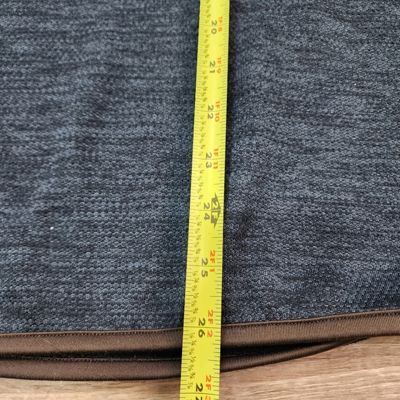 GH BASS & Co. Men's Blue and Green 3/4 Snap Front Pullover Sweatshirt Size Large - Picture 7 of 14